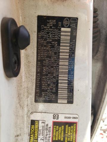 Photo 10 from auction – 2013 TOYOTA COROLLA BA with VIN 2T1BU4EE3DC117060