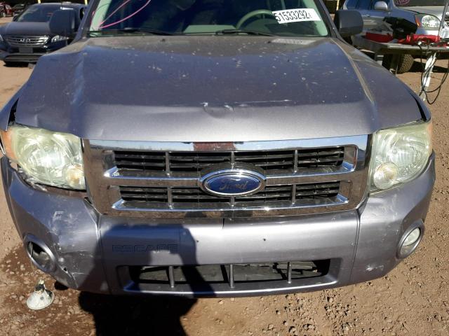 Photo 7 from auction – 2008 FORD ESCAPE XLT with VIN 1FMCU03128KA55289