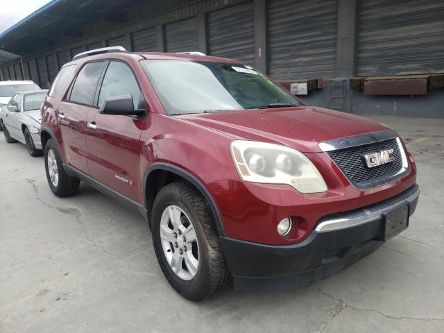 GMC ACADIA SLE 2008 with VIN 1GKER137X8J285780 - Photo from auction
