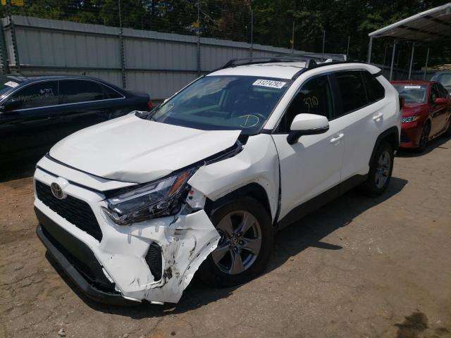 Photo 2 from auction – 2022 TOYOTA RAV4 XLE with VIN 2T3W1RFV6NC185075