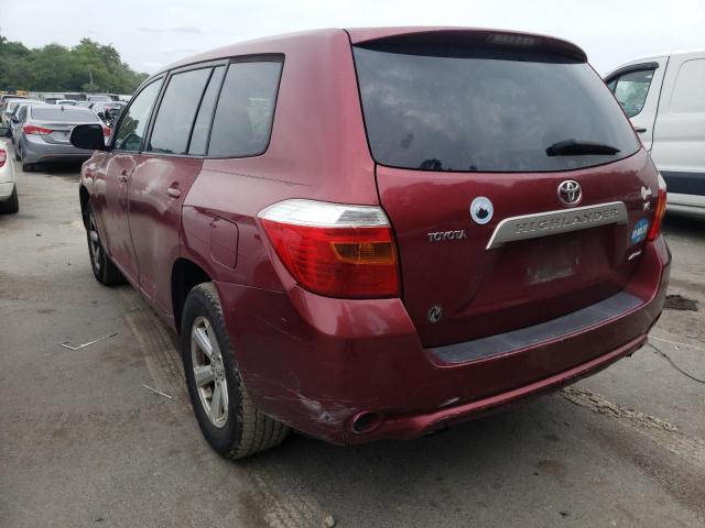Photo 3 from auction – 2008 TOYOTA HIGHLANDER with VIN JTEES41A982025618