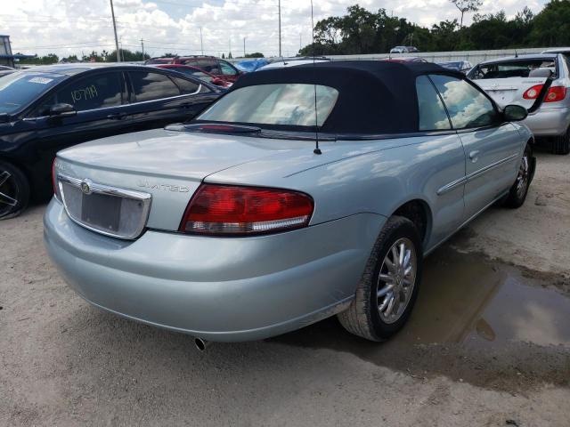 Photo 4 from auction – 2002 CHRYSLER SEBRING LI with VIN 1C3EL65R52N155399