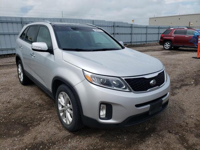 KIA SORENTO EX 2014 with VIN 5XYKUDA78EG538561 - Photo from auction