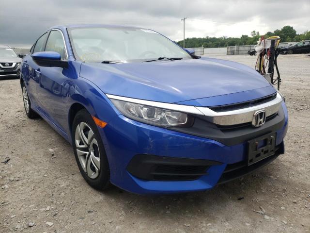 HONDA CIVIC LX 2018 with VIN 19XFC2F53JE205563 - Photo from auction