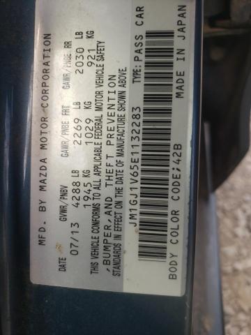 Photo 10 from auction – 2014 MAZDA 6 TOURING with VIN JM1GJ1V65E1132283