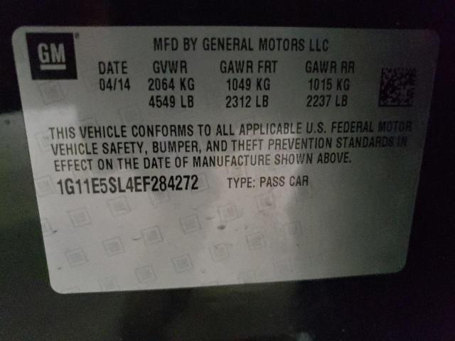 Photo 10 from auction – 2014 CHEVROLET MALIBU 2LT with VIN 1G11E5SL4EF284272
