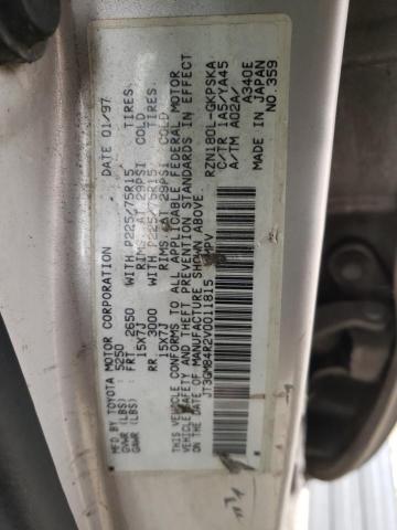 Photo 10 from auction – 1997 TOYOTA 4RUNNER with VIN JT3GM84R2V0011815