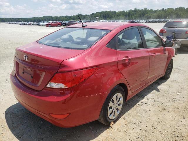 Photo 4 from auction – 2016 HYUNDAI ACCENT SE with VIN KMHCT4AE7GU093619