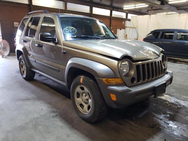 Photo 1 from auction – 2007 JEEP LIBERTY SP with VIN 1J4GL48K77W670147