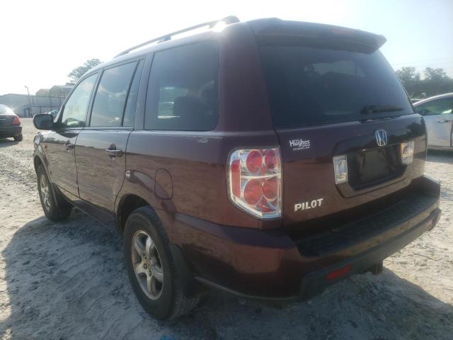 Photo 3 from auction – 2007 HONDA PILOT EXL with VIN 5FNYF28527B043862