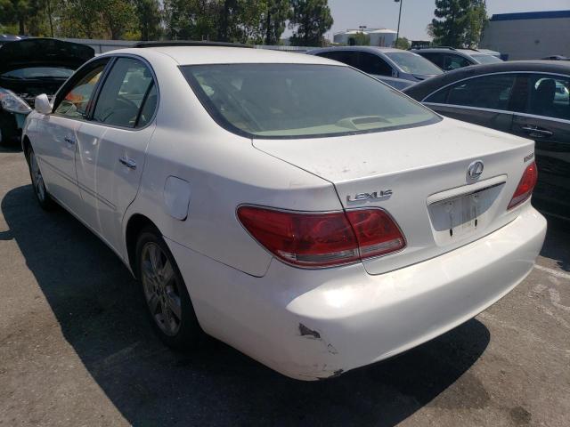 Photo 3 from auction – 2005 LEXUS ES 330 with VIN JTHBA30G055095947