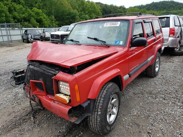 Photo 2 from auction – 2000 JEEP CHEROKEE S with VIN 1J4FF48S2YL170919