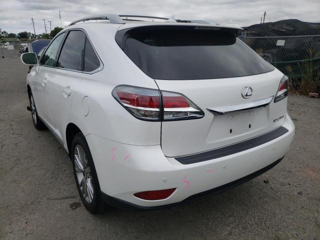 Photo 3 from auction – 2013 LEXUS RX 350 BAS with VIN 2T2BK1BA5DC179867