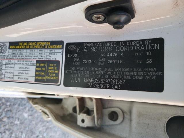 Photo 10 from auction – 2009 KIA RONDO BASE with VIN KNAFG528397261582