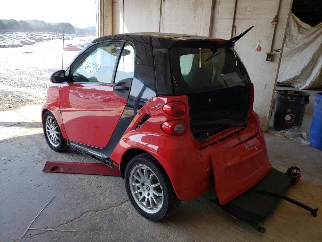 Photo 3 from auction – 2012 SMART FORTWO PUR with VIN WMEEJ3BA8CK545870
