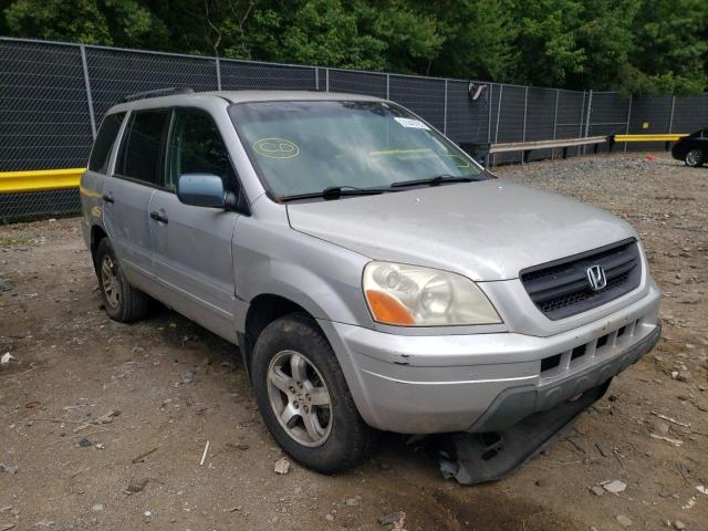 HONDA PILOT EXL 2003 with VIN 2HKYF18623H564921 - Photo from auction