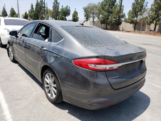 Photo 3 from auction – 2017 FORD FUSION SE with VIN 3FA6P0LU1HR234539