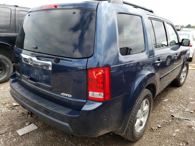 Photo 4 from auction – 2009 HONDA PILOT EXL with VIN 5FNYF485X9B038987