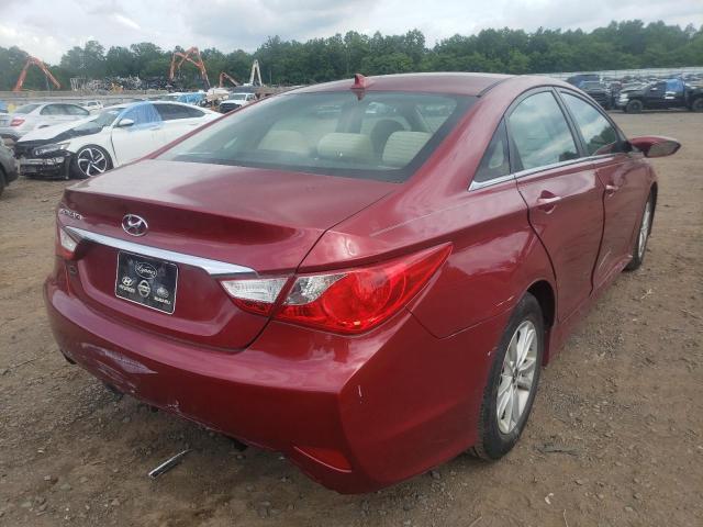 Photo 4 from auction – 2014 HYUNDAI SONATA GLS with VIN 5NPEB4AC5EH838776