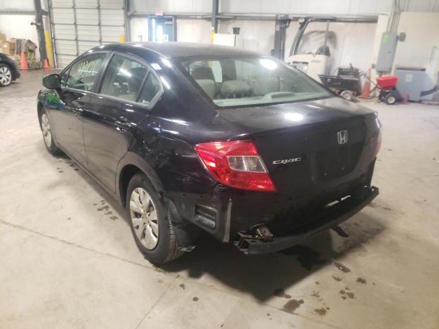 صورة رقم 3 من المزاد - 2012 HONDA CIVIC LX مع VIN 19XFB2F58CE337255