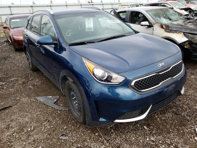 KIA NIRO FE 2017 with VIN KNDCB3LCXH5091856 - Photo from auction