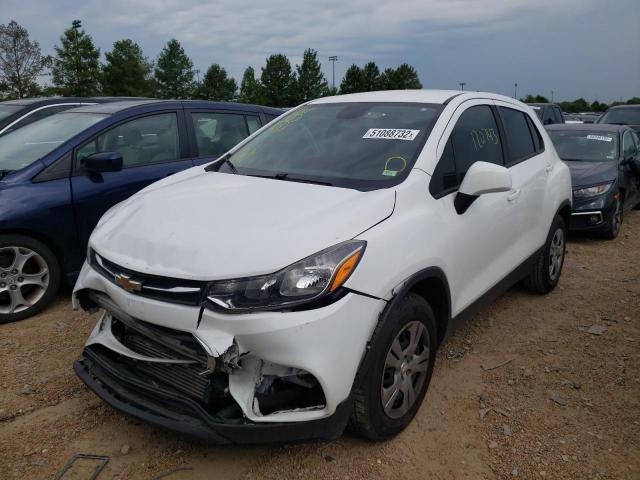 Photo 2 from auction – 2018 CHEVROLET TRAX LS with VIN 3GNCJKSBXJL202604