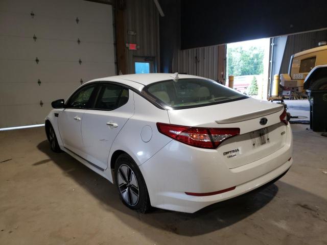 Фото 3 с аукциона – 2011 KIA OPTIMA HYB с VIN KNAGM4AD9B5003672