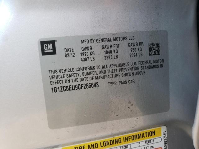 Photo 10 from auction – 2012 CHEVROLET MALIBU 1LT with VIN 1G1ZC5EU9CF286643