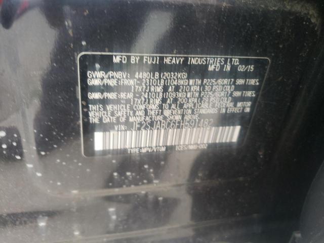 Photo 10 from auction – 2015 SUBARU FORESTER 2 with VIN JF2SJABC6FH591482