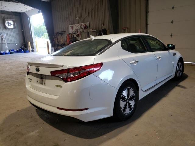 Photo 4 from auction – 2011 KIA OPTIMA HYB with VIN KNAGM4AD9B5003672