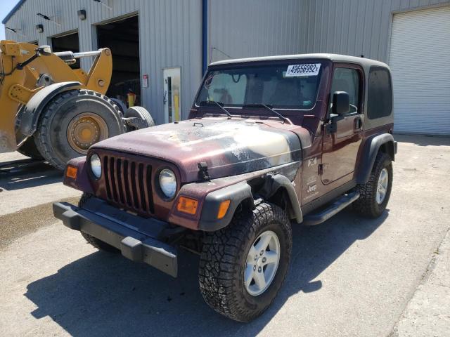 Photo 2 from auction – 2003 JEEP WRANGLER C with VIN 1J4FA39S23P339460