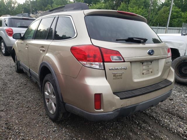 Photo 3 from auction – 2010 SUBARU OUTBACK with VIN 4S4BRCCC5A3355716