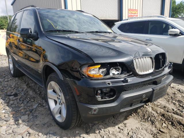 BMW X5 4.4I 2006 with VIN 5UXFB53576LV24955 - Photo from auction