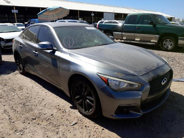 INFINITI Q50 BASE 2015 with VIN JN1BV7AP1FM347047 - Photo from auction