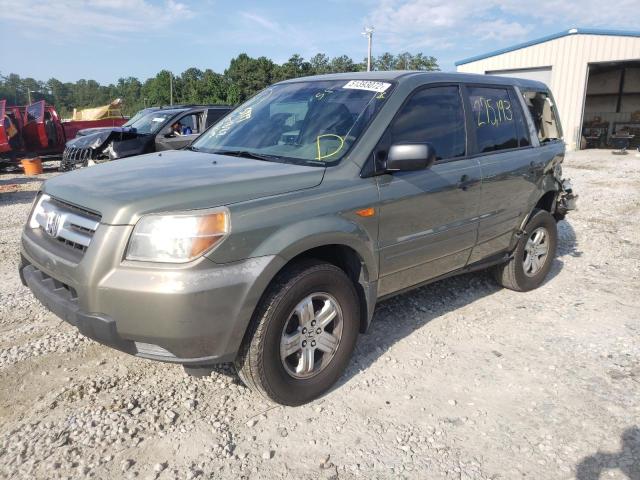 Photo 2 from auction – 2007 HONDA PILOT LX with VIN 5FNYF28187B005999