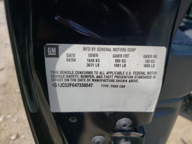Photo 10 from auction – 2004 CHEVROLET CAVALIER with VIN 1G1JC52F647338647
