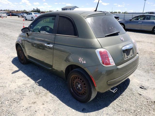 Photo 3 from auction – 2012 FIAT 500 POP with VIN 3C3CFFAR4CT380807