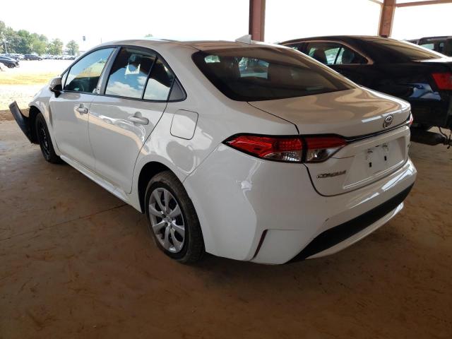 Photo 3 from auction – 2021 TOYOTA COROLLA LE with VIN 5YFEPMAE7MP220959