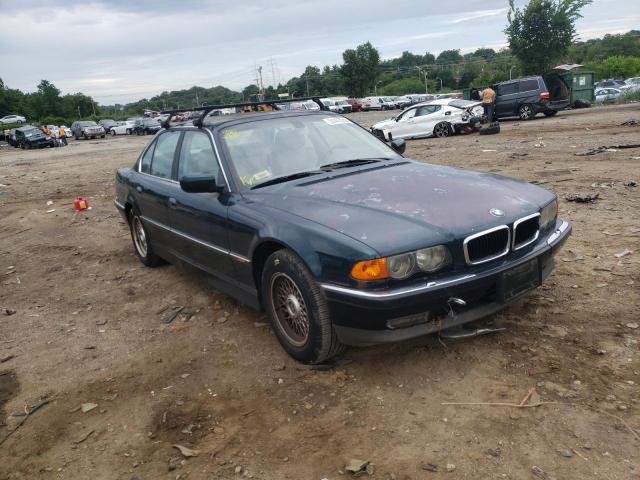 BMW 740 I AUTO 2000 with VIN WBAGG8346YDN77267 - Photo from auction