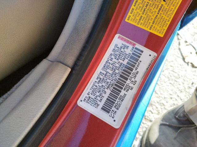 Photo 10 from auction – 2001 LEXUS IS 300 with VIN JTHBD182710012428