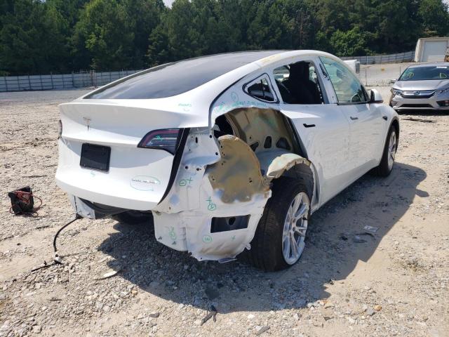 Photo 4 from auction – 2022 TESLA MODEL Y with VIN 7SAYGDEE6NF378801