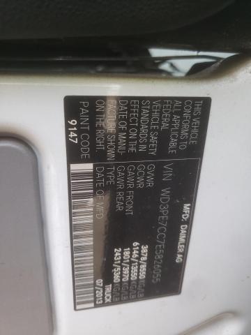 Photo 10 from auction – 2014 MERCEDES-BENZ SPRINTER 2 with VIN WD3PE7CC7E5826055