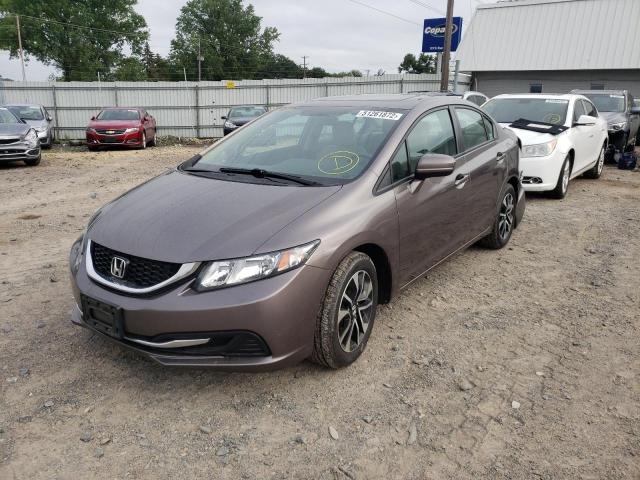 Photo 2 from auction – 2015 HONDA CIVIC EX with VIN 19XFB2F81FE060270