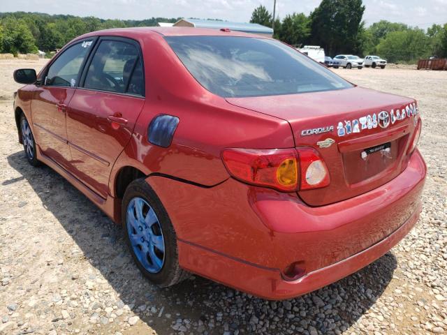Photo 3 from auction – 2009 TOYOTA COROLLA BA with VIN 1NXBU40E49Z073695