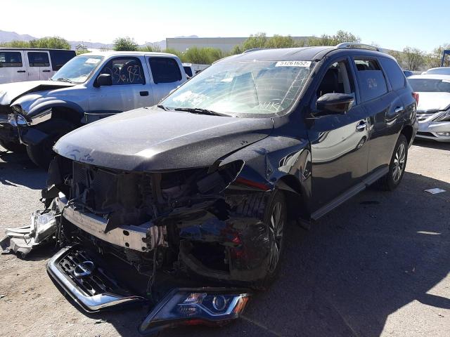 Photo 2 from auction – 2017 NISSAN PATHFINDER with VIN 5N1DR2MN3HC670799