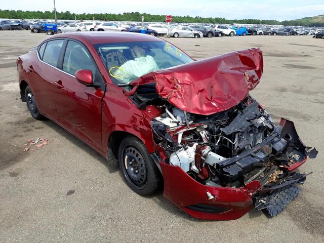 Photo 1 from auction – 2021 NISSAN SENTRA SV with VIN 3N1AB8CV6MY233142