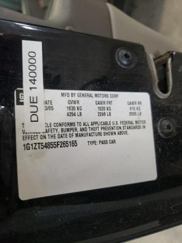 Photo 10 from auction – 2005 CHEVROLET MALIBU LT with VIN 1G1ZT54855F265165