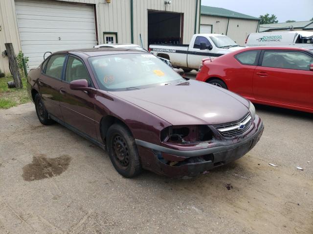 CHEVROLET IMPALA 2004 with VIN 2G1WF52E349426042 - Photo from auction