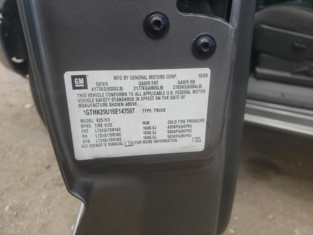 Photo 10 from auction – 2006 GMC SIERRA K25 with VIN 1GTHK29U16E147597