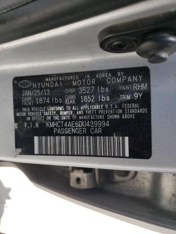 Photo 10 from auction – 2013 HYUNDAI ACCENT GLS with VIN KMHCT4AE6DU439994